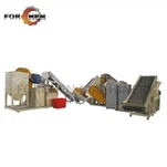 Kupferradiator-Granulator und Trennmaschine